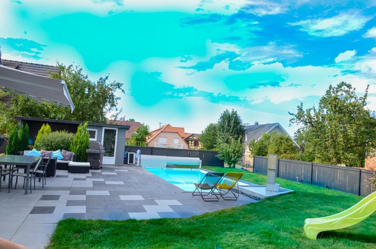Gites Spa Strasbourg - La Villa 14 Furdenheim Eksteriør billede